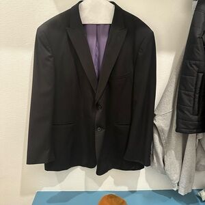 J. Ferrar Modern Fit Black Blazer